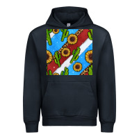 Navy western 4th of july seamless pattern Urban Hoodie - BundleAndBundleShop