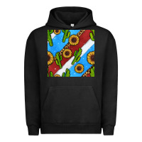 Pigment Black western 4th of july seamless pattern Urban Hoodie - BundleAndBundleShop