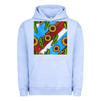 Pigment Grape Ice western 4th of july seamless pattern Urban Hoodie - BundleAndBundleShop