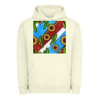 Pigment Pistachio western 4th of july seamless pattern Urban Hoodie - BundleAndBundleShop