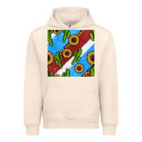 Sandshell western 4th of july seamless pattern Urban Hoodie - BundleAndBundleShop