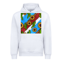 White western 4th of july seamless pattern Urban Hoodie - BundleAndBundleShop