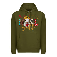 Army Green it's noel y'all Premium Hoodie - JahusDesignShop