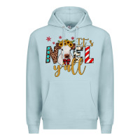 Blue Mist it's noel y'all Premium Hoodie - JahusDesignShop