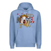 Colony Blue it's noel y'all Premium Hoodie - JahusDesignShop
