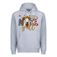 Heather Grey it's noel y'all Premium Hoodie - JahusDesignShop
