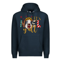 Navy it's noel y'all Premium Hoodie - JahusDesignShop