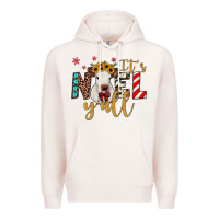 Pale Pink it's noel y'all Premium Hoodie - JahusDesignShop