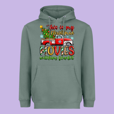 Heavyweight Hoodie this is my christmas movies watching blanket