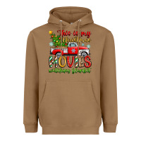 Toasted Coconut this is my christmas movies watching blanket Heavyweight Hoodie - Zillion Design Studio