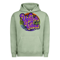 Pigment Oil Green witch vibes Urban Hoodie - JahusDesignShop