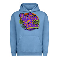 Pigment Pebble Blue witch vibes Urban Hoodie - JahusDesignShop