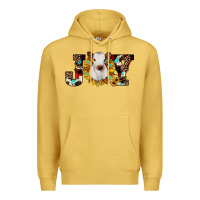 Antique Gold christmas joy Premium Hoodie - JahusDesignShop