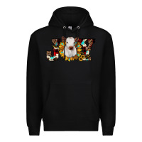 Black christmas joy Premium Hoodie - JahusDesignShop