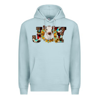 Blue Mist christmas joy Premium Hoodie - JahusDesignShop