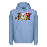 Colony Blue christmas joy Premium Hoodie - JahusDesignShop