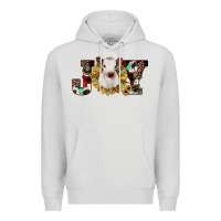 Dove Grey christmas joy Premium Hoodie - JahusDesignShop