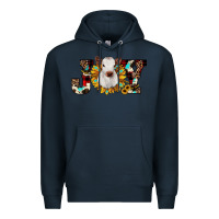 Navy christmas joy Premium Hoodie - JahusDesignShop