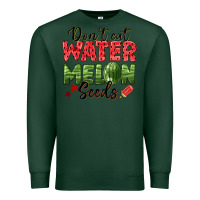 Sports Green dont eat watermelon seeds Premium Sweatshirt - texasbilliewilder