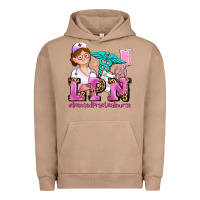 Pigment Burro lpn licensed practical nurse Urban Hoodie - AdoDesignShop