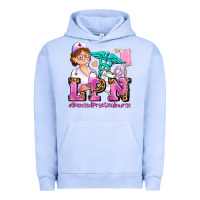 Pigment Grape Ice lpn licensed practical nurse Urban Hoodie - AdoDesignShop