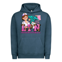 Pigment Midnight Navy lpn licensed practical nurse Urban Hoodie - AdoDesignShop