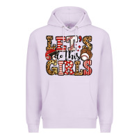 Lilac let's do this girls baseball Premium Hoodie - Jasminsmagicworld