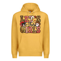 Mustard let's do this girls baseball Premium Hoodie - Jasminsmagicworld