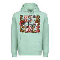 Seafoam let's do this girls baseball Premium Hoodie - Jasminsmagicworld