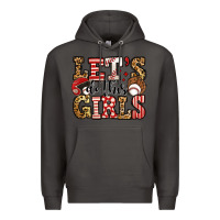 Smoke let's do this girls baseball Premium Hoodie - Jasminsmagicworld