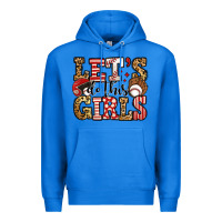 True Royal let's do this girls baseball Premium Hoodie - Jasminsmagicworld