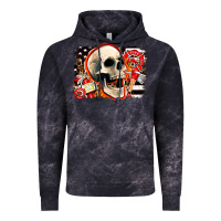 Cloud Black firefighter skull Vintage Hoodie - AdoDesignShop