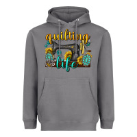 Storm quilting life western Heavyweight Hoodie - texasbilliewilder