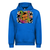 Cobalt halloween horseshoe Urban Hoodie - JahusDesignShop