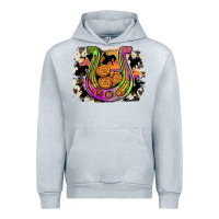 Heather Grey halloween horseshoe Urban Hoodie - JahusDesignShop