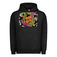 Pigment Black halloween horseshoe Urban Hoodie - JahusDesignShop