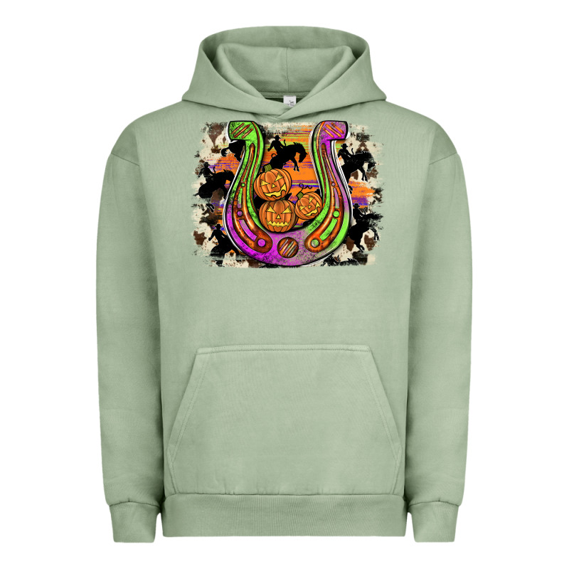 Halloween Horseshoe Urban Hoodie by JahusDesignShop | Teevron