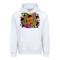 White halloween horseshoe Urban Hoodie - JahusDesignShop