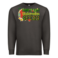 Smoke dont eat watermelon seeds with summer Premium Sweatshirt - texasbilliewilder