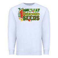 White dont eat watermelon seeds with summer Premium Sweatshirt - texasbilliewilder