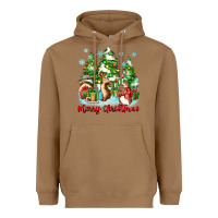 Toasted Coconut merry christmas rabbits Heavyweight Hoodie - Zillion Design Studio
