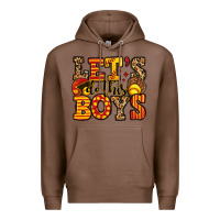 Chestnut let's do this boys softball Premium Hoodie - Jasminsmagicworld