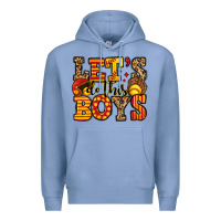Colony Blue let's do this boys softball Premium Hoodie - Jasminsmagicworld