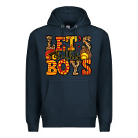 Navy let's do this boys softball Premium Hoodie - Jasminsmagicworld