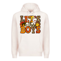 Pale Pink let's do this boys softball Premium Hoodie - Jasminsmagicworld