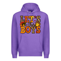 Purple let's do this boys softball Premium Hoodie - Jasminsmagicworld