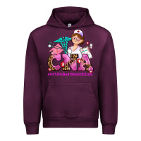 Mauve Wine cna certified nursing assistant Urban Hoodie - AdoDesignShop