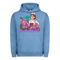 Pigment Pebble Blue cna certified nursing assistant Urban Hoodie - AdoDesignShop