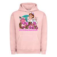 Pigment Salmon cna certified nursing assistant Urban Hoodie - AdoDesignShop