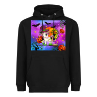 Black halloween unicorn Heavyweight Hoodie - Zillion Design Studio
